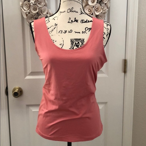 Chico's Tops - DONATED Chico’s coral shell/tank
